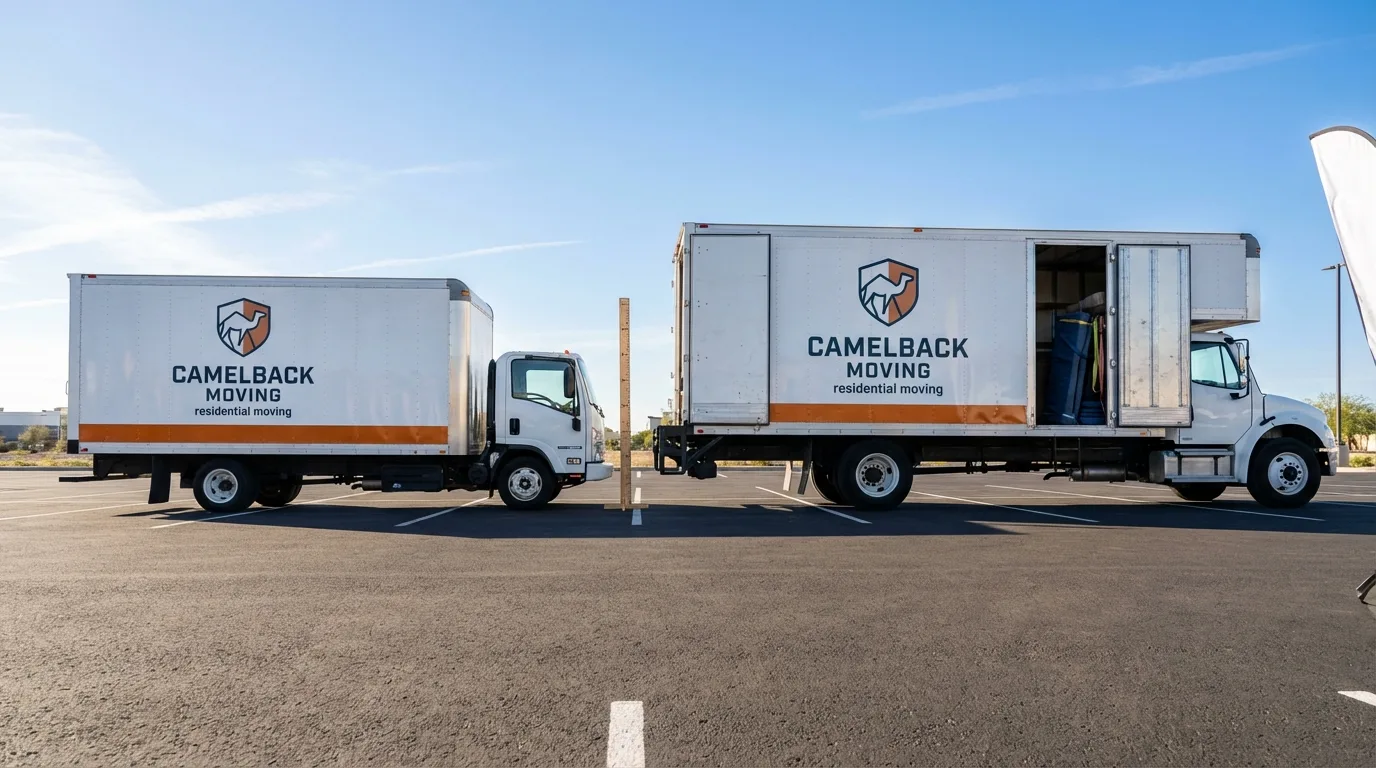 Moving truck size capacity guide in Tullahoma